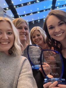 2024 Iowa Tourism Award Winner for Outstanding Marketing Collaboration and Social Media Execution - Emerge Marketing Solutions